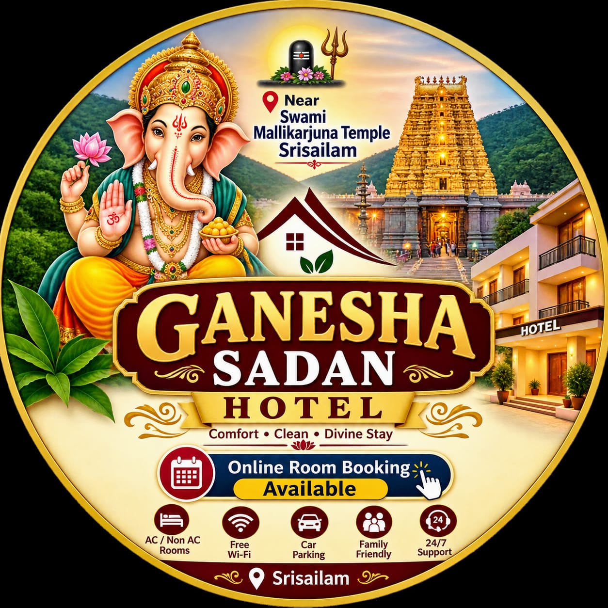 Ganesha Sadan Logo
